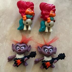Colorful Troll Doll Set with Accessories